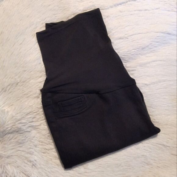 Hydraulic Black Maternity Ankle Skinny Jeans - Picture 2 of 4